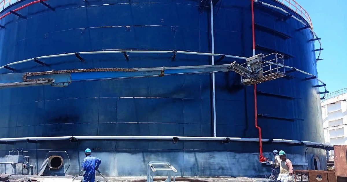 Ministry of Energy and Mines Refutes State Media: No Fire at Supertanker Base, Just Sulfur Smoke