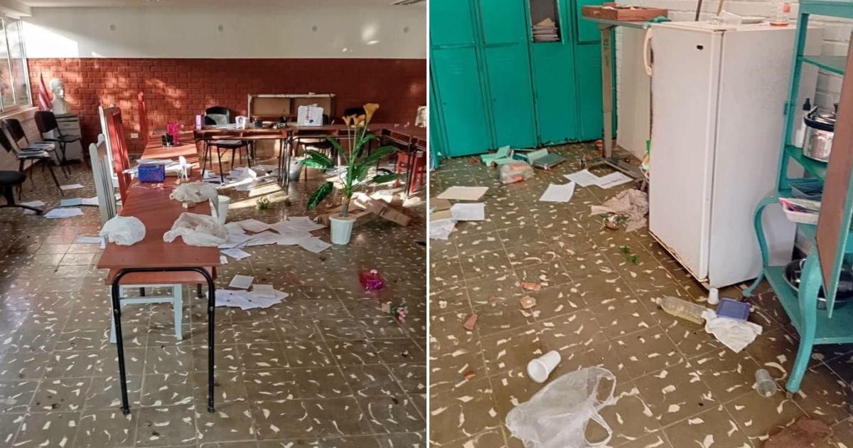 Vandalism Strikes Nursing Classrooms in Cárdenas, Matanzas Once Again