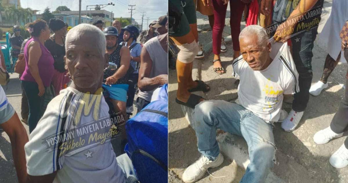 Cell Phone Theft Suspect Detained by Residents in Palma Soriano and Handed Over to Police