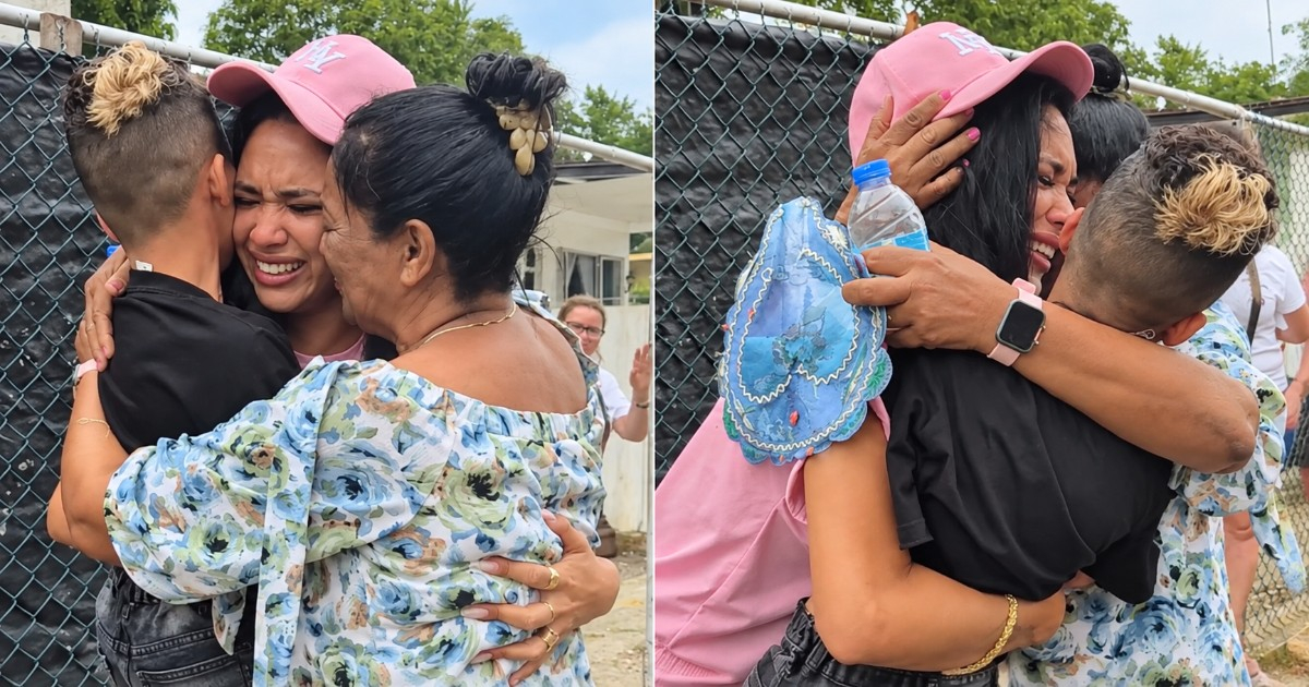 Tearful Reunion: Cuban Woman Returns from Italy to Embrace Family Back Home