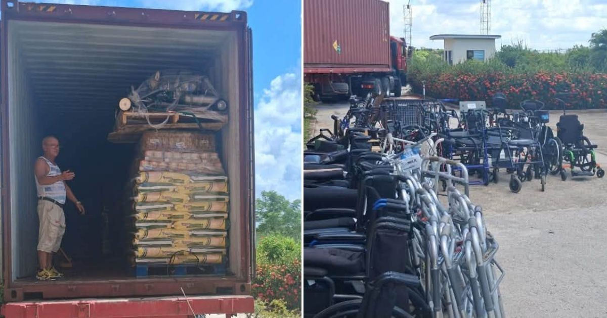 Support from the U.S. Provides Food and Wheelchairs to Elderly in Camagüey