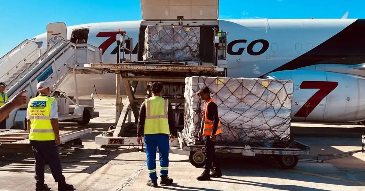 U.S. Humanitarian Aid Shipment Arrives in Cuba, Destined for Cienfuegos