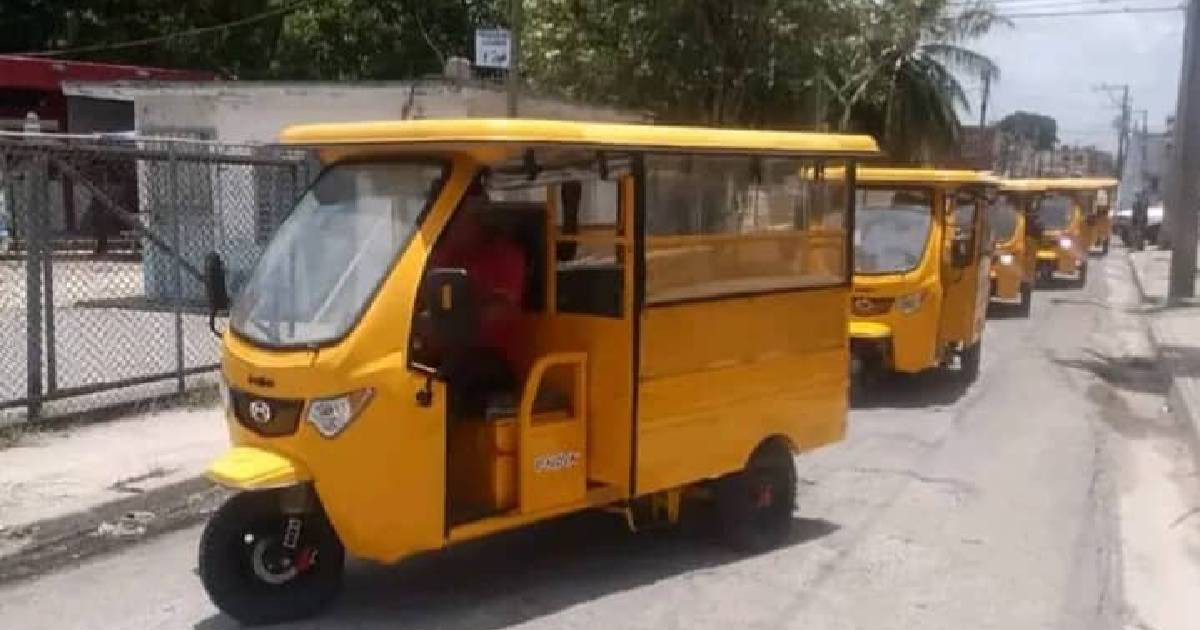 Electric Passenger Tricycles in Las Tunas Remain Idle with No Immediate Solution in Sight