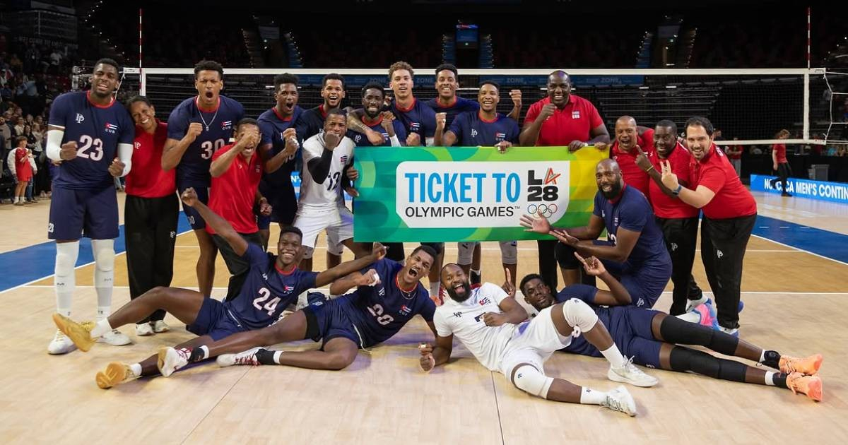 Cuba Secures Spot in Los Angeles 2028: Men's Volleyball Team Returns to Olympic Stage