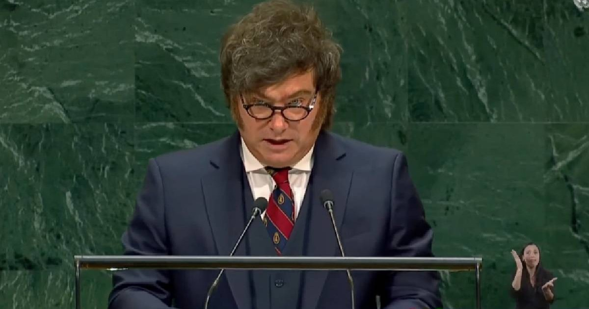 Javier Milei Calls for End to Cuba's "Bloody Dictatorship" at UN Assembly