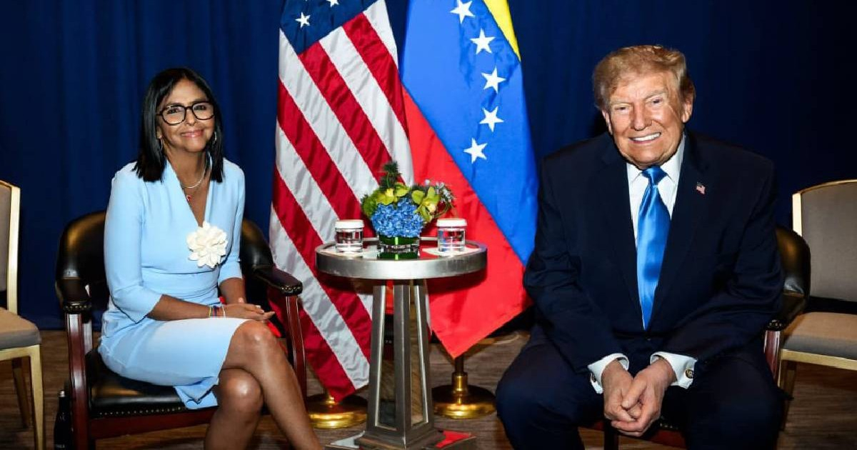 Venezuelan Foreign Minister Praises Meeting Between Trump and Delcy Rodríguez