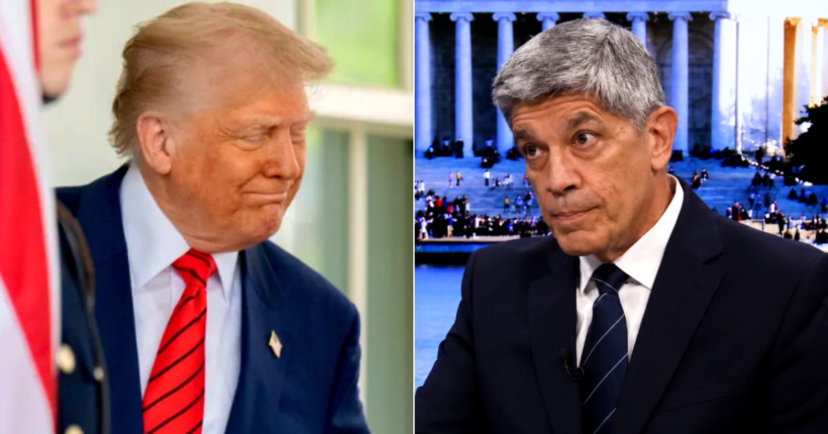 Donald Trump y Carlos Fernández de Cossío © whitehouse.gov - Captura de video YouTube / Breaking Points
