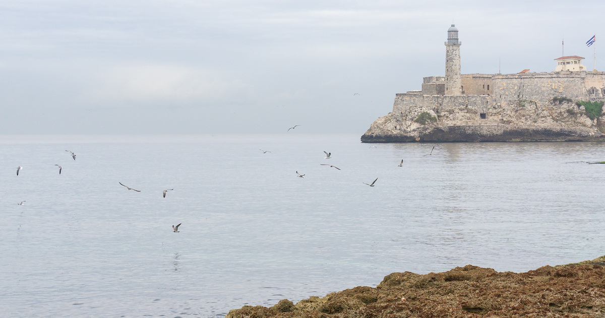El Morro de La Habana, en un día nublado. © CiberCuba