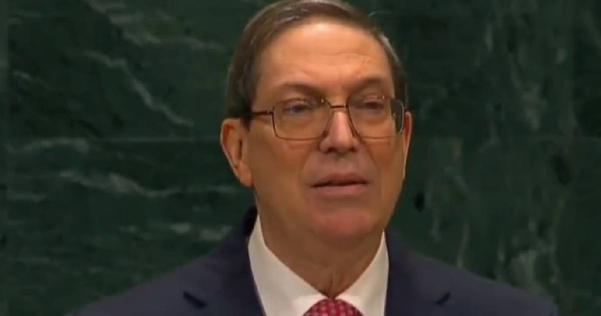 Bruno Rodríguez Blames U.S. at UN for Cuban People's Suffering