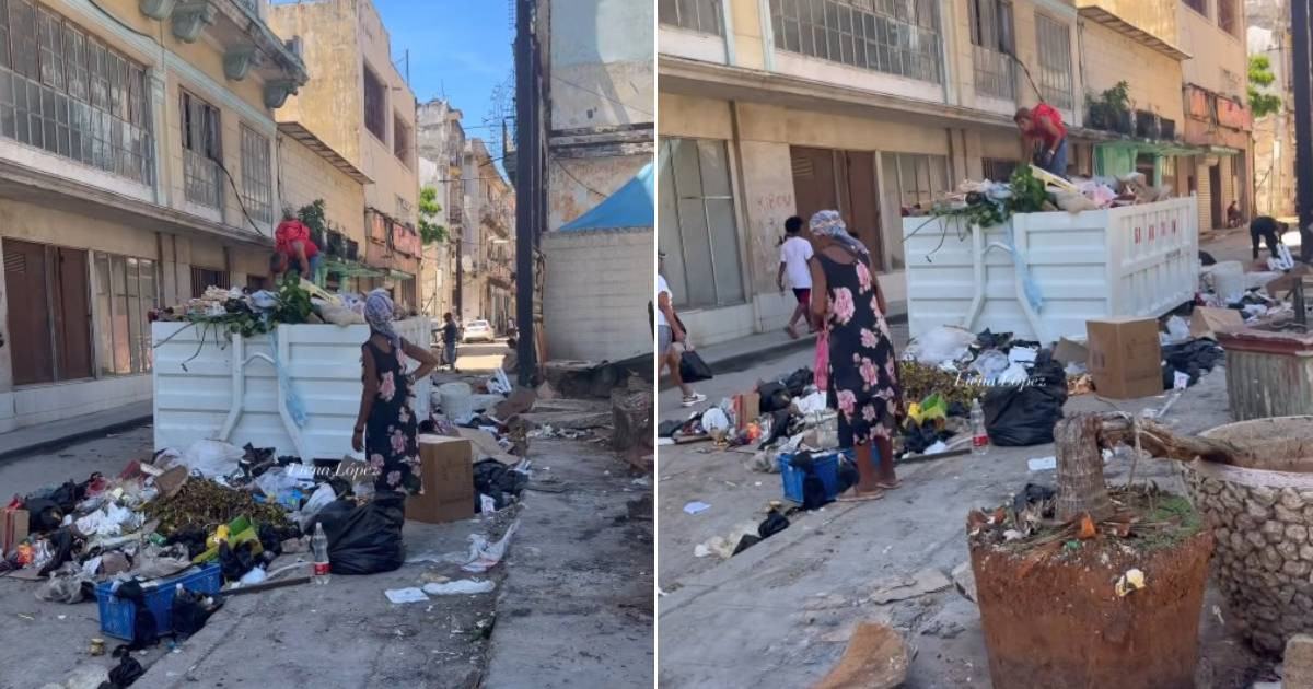 Cuban Streets Marred by Trash Scavenging Amid Health Crises