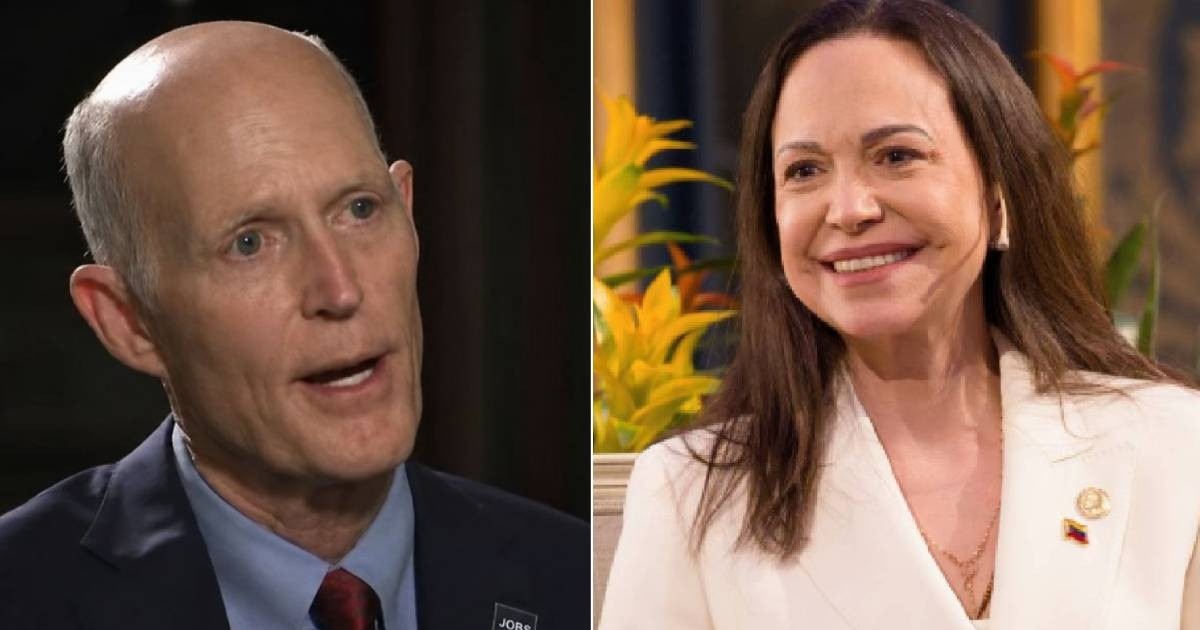 Rick Scott: Venezuelan People Stand Behind María Corina Machado