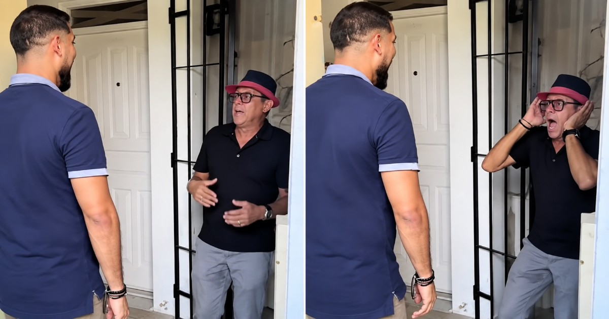 Cuban Man's Surprise Visit to Father in Cuba Captures Heartfelt Reactions Online