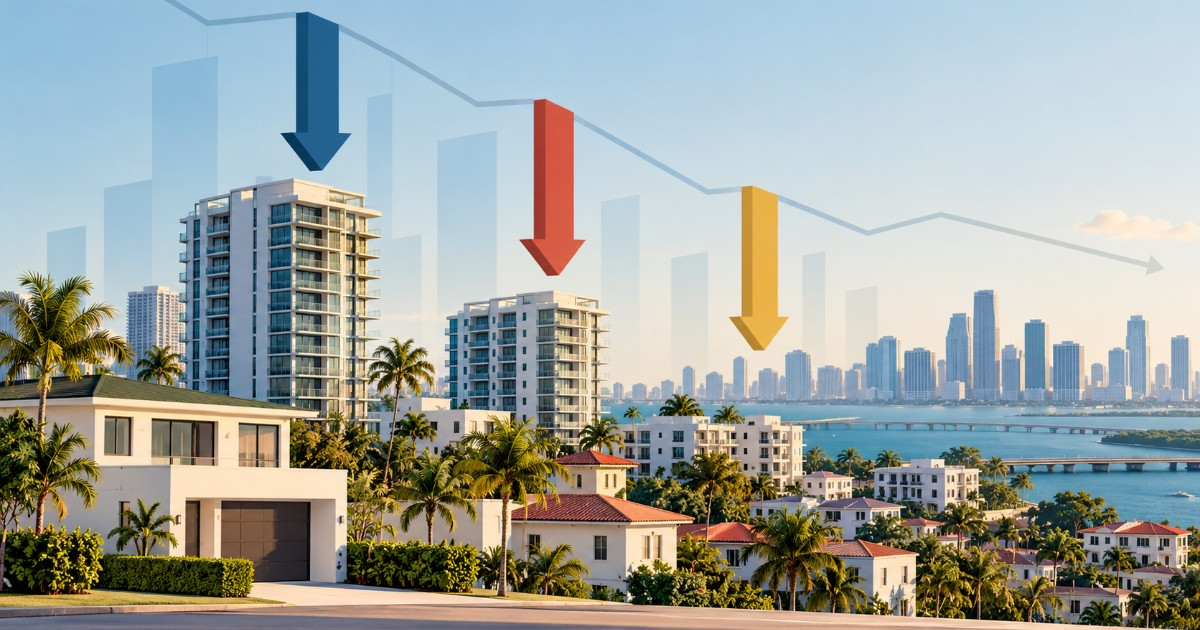 Rent Prices Drop in Miami-Dade, Market Shifts to Favor Buyers: Area-Specific Insights