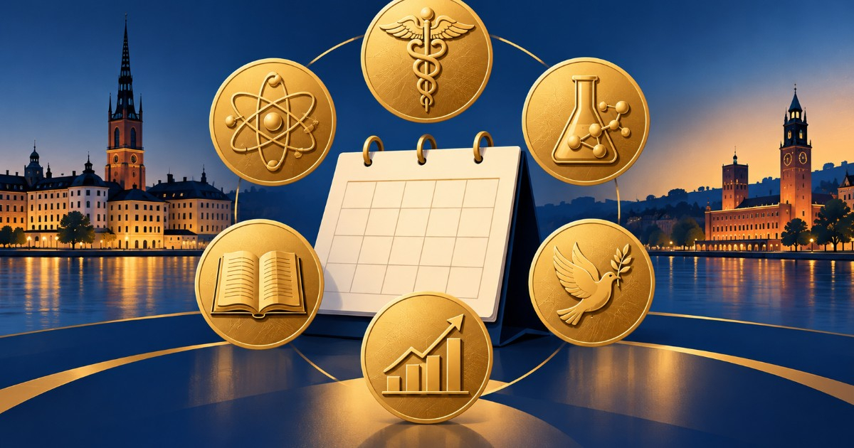 Nobel Prizes 2026: Full Schedule, Timings, and How to Watch All Announcements Live