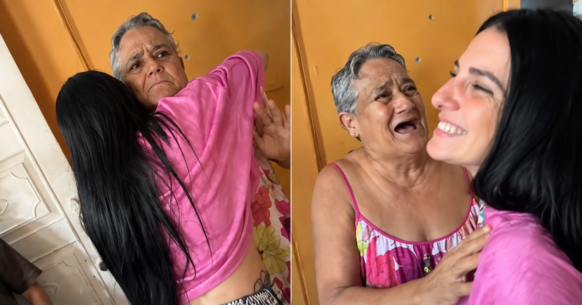 A Heartfelt Reunion: Blind Grandmother Recognizes Granddaughter Upon Her Return to Cuba