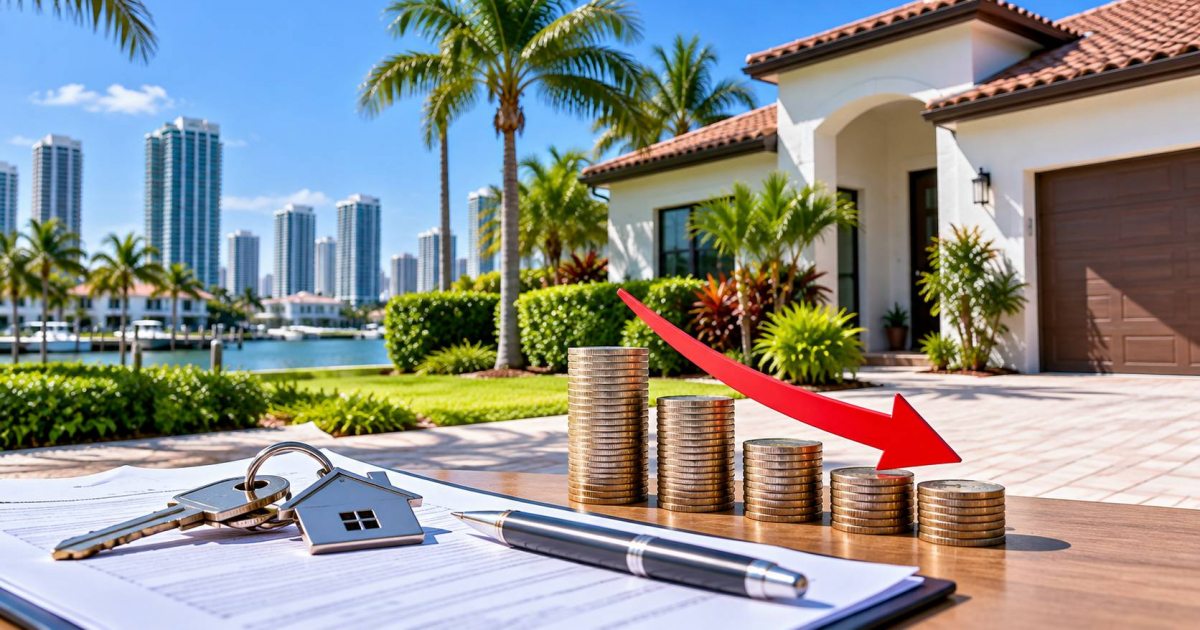 Casas en Miami (imagen de referencia generada con IA) © CiberCuba