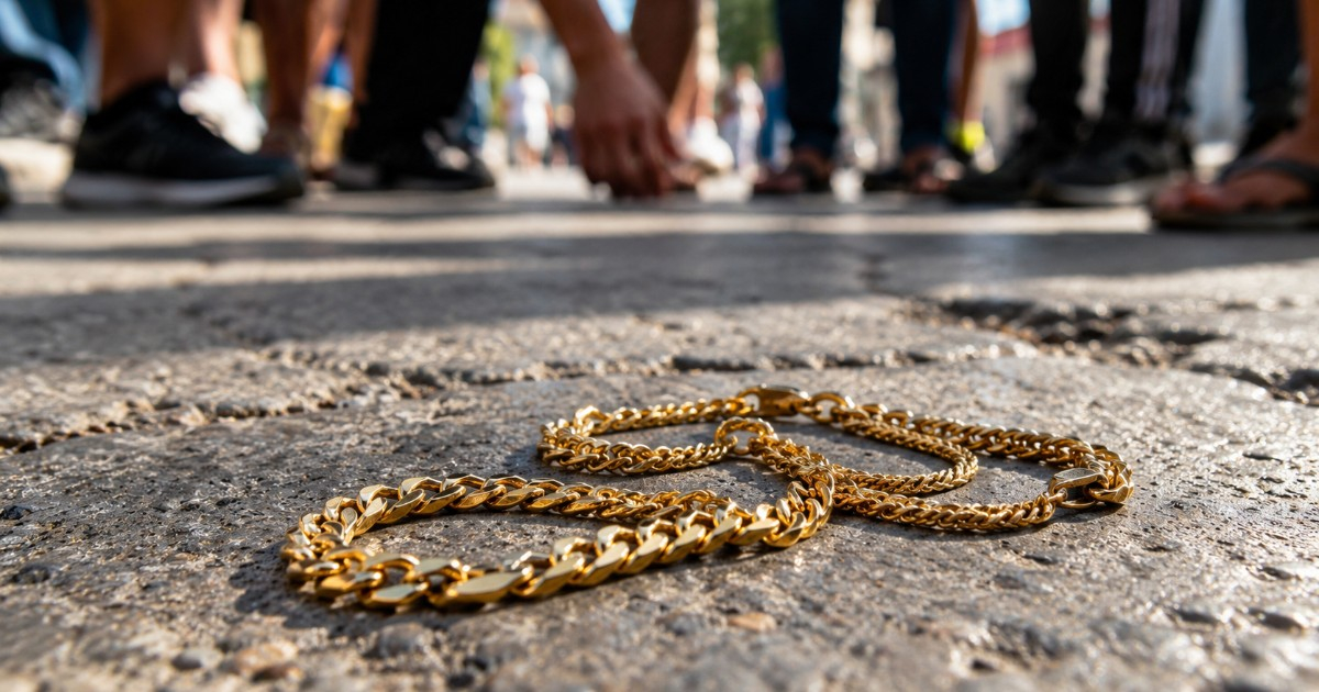 Unusual Incident in Santiago de Cuba: Alleged Snatcher Swallows Gold Chains