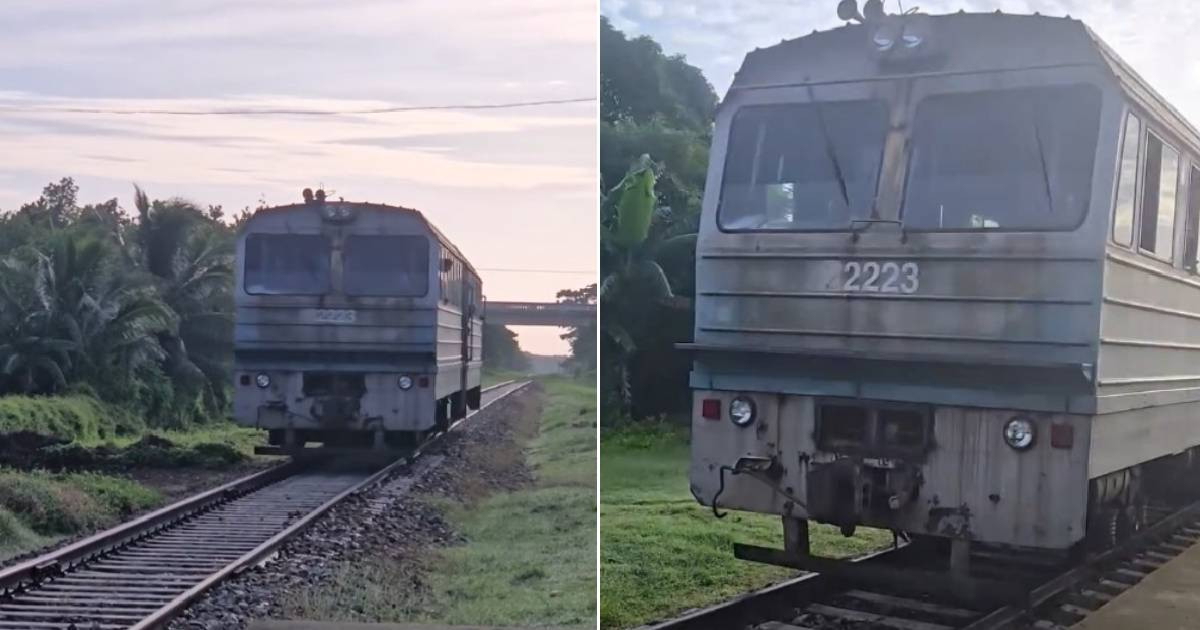 Train Service Resumes Between Las Tunas and Camagüey, But Limited to Three Days a Week and Costs 600 CUP