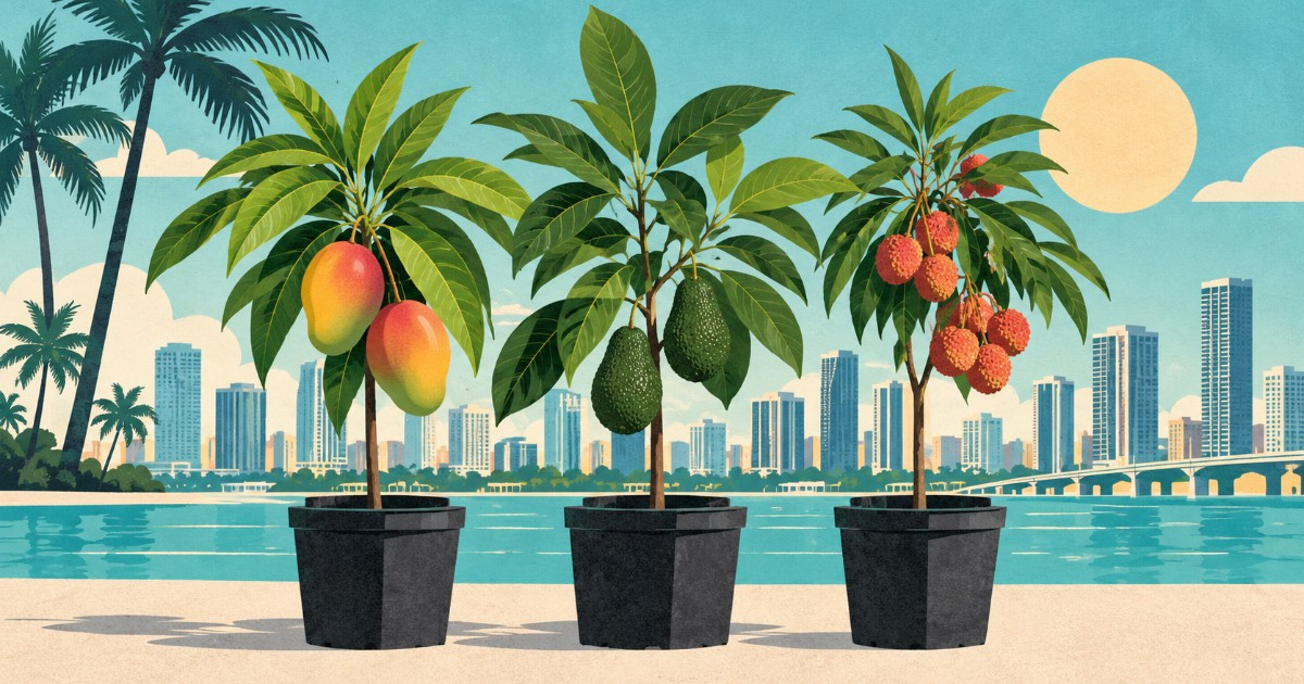 Miami Offers Free Mango, Avocado, and Lychee Trees This Weekend: Find Out Where to Get Yours