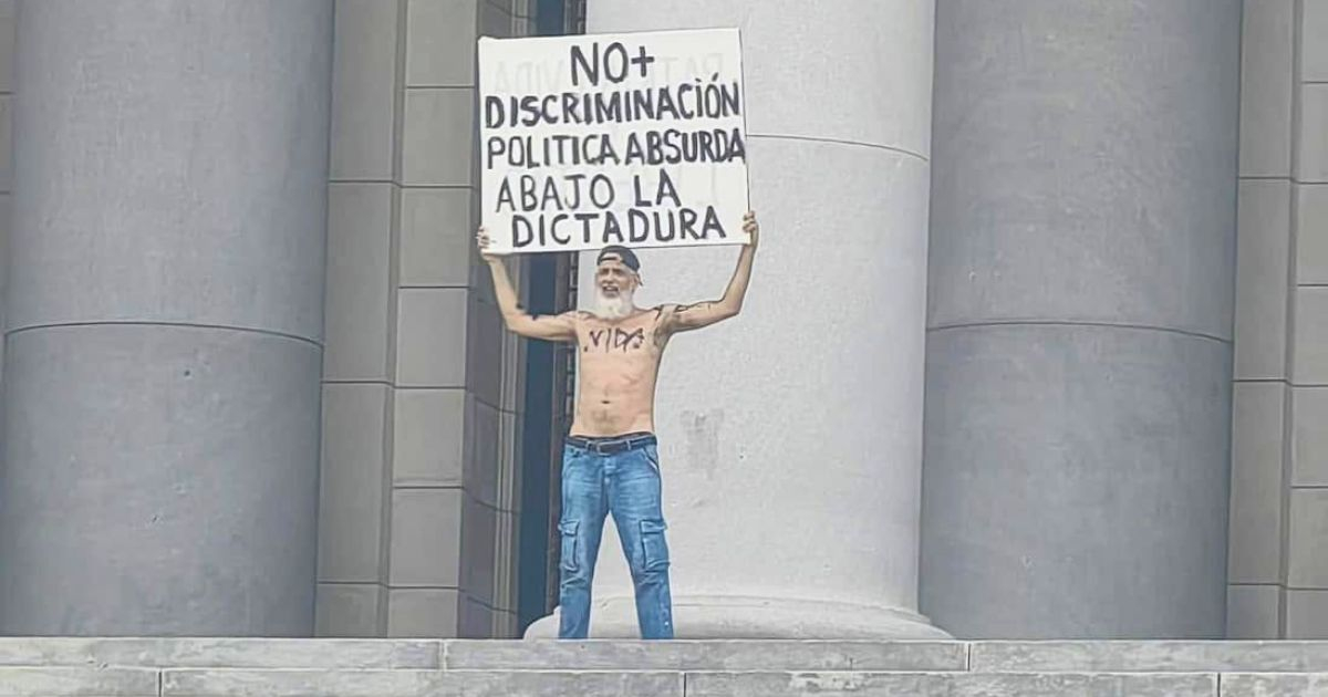 René Fidel González Criticizes Political Discrimination in Response to Capitol Protest