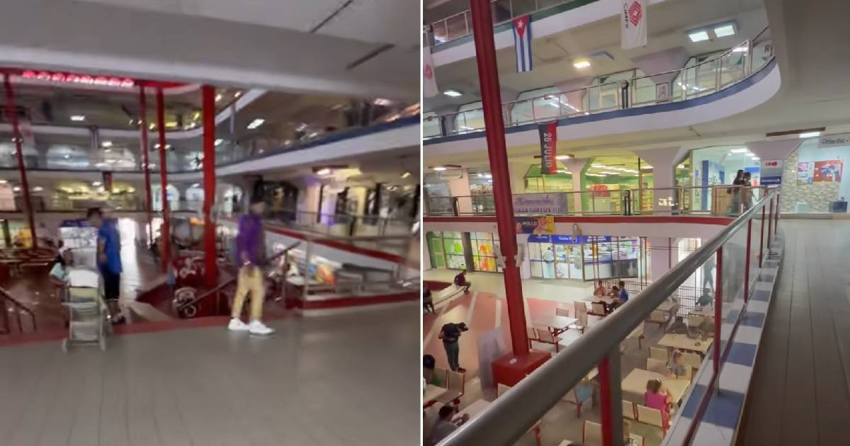 Carlos III's Havana Shopping Center: A Once Bustling Hub Now Desolate and Empty