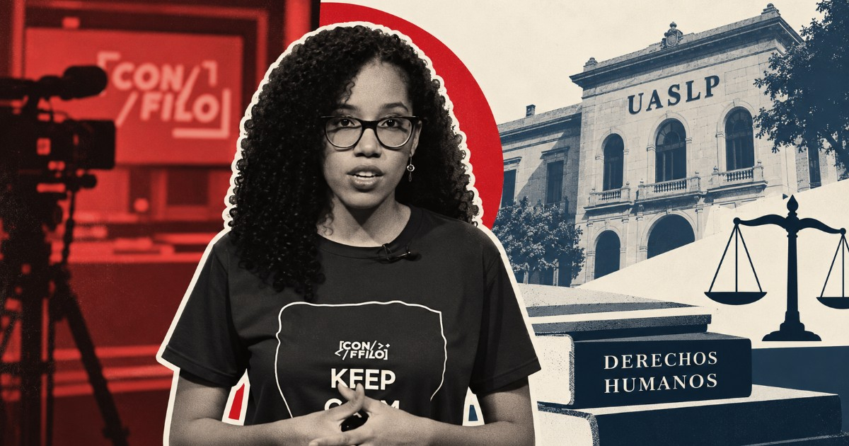 Gabriela Fernández of "Con Filo" Begins Human Rights Master's in Mexico's San Luis Potosí