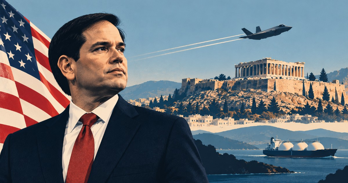 Marco Rubio Strengthens Ties with Greece, Calls for a "Renewal of Western Spirit" from Athens