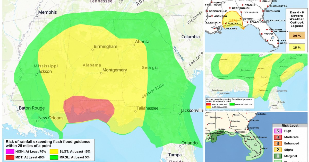 Isaias Intensifies Threat in Florida: NOAA Warns of Floods and Potential Tornadoes