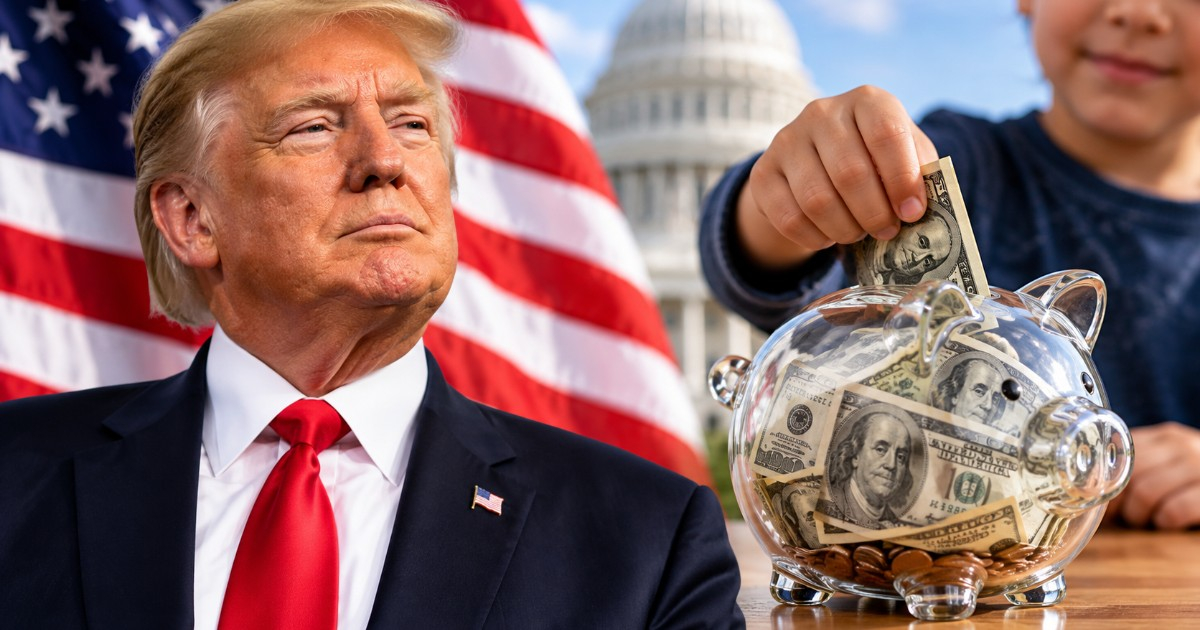 Trump Unveils Nearly 70 Million Investment Accounts for U.S. Children: How to Claim $1,000