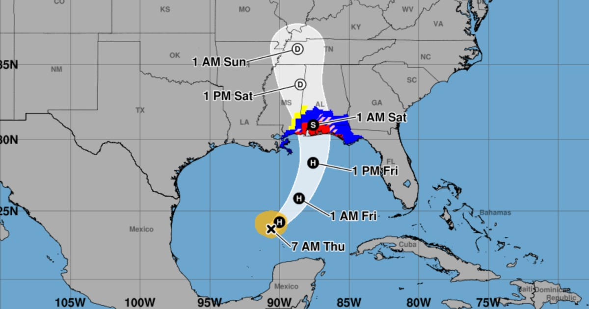 Hurricane Isaías: Heightened Alerts Issued for Alabama and Mississippi as Storm Nears Gulf Coast