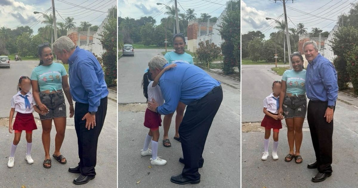 Cuban Women Approach Mike Hammer in Havana to Snap Photos and Show Their Admiration