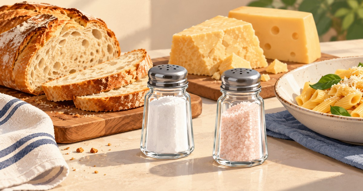 Salt Substitutes Approved by FDA for Use in Bread and Cheese to Lower Sodium Levels