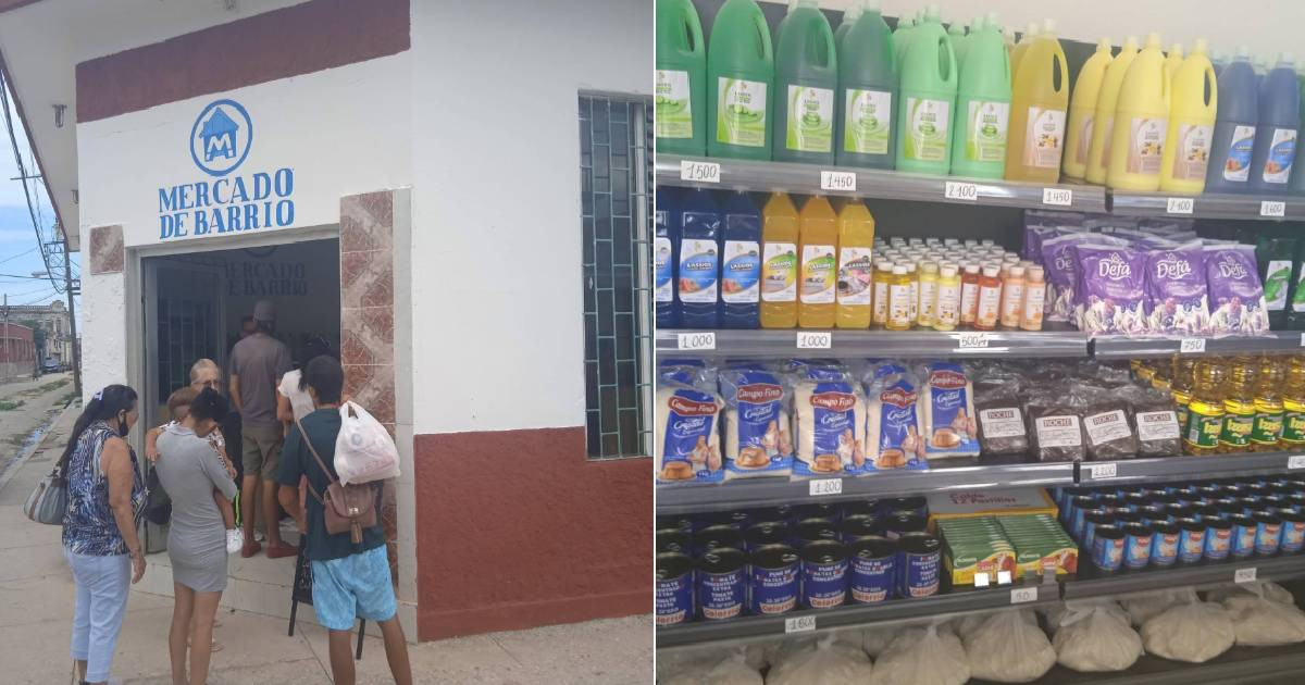 Cubans in Cárdenas Slam New Neighborhood Market for High Prices Similar to Private Businesses