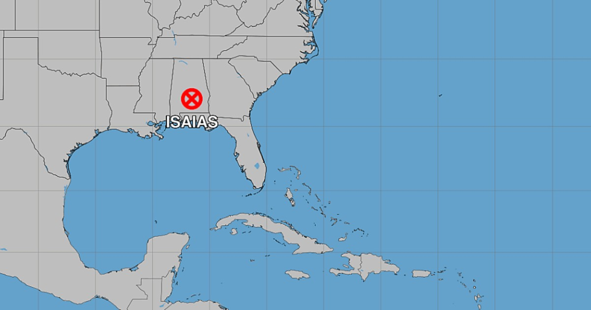 Situación meteorológica en el Golfo © NHC