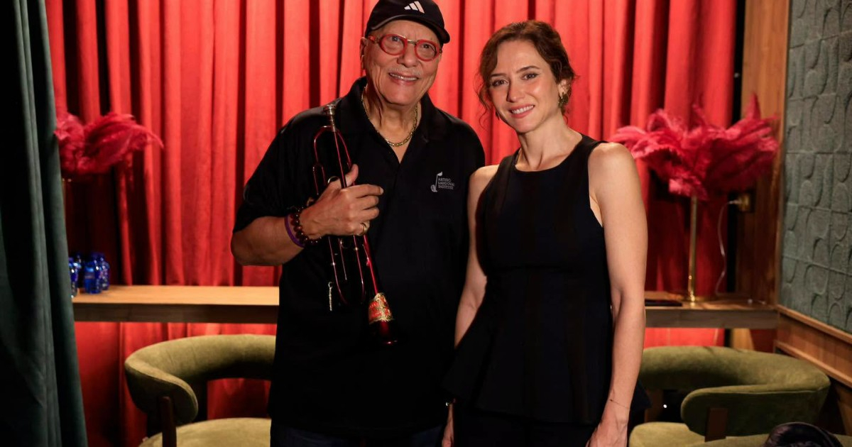 Isabel Díaz Ayuso Welcomes Jazz Legend Arturo Sandoval to Madrid