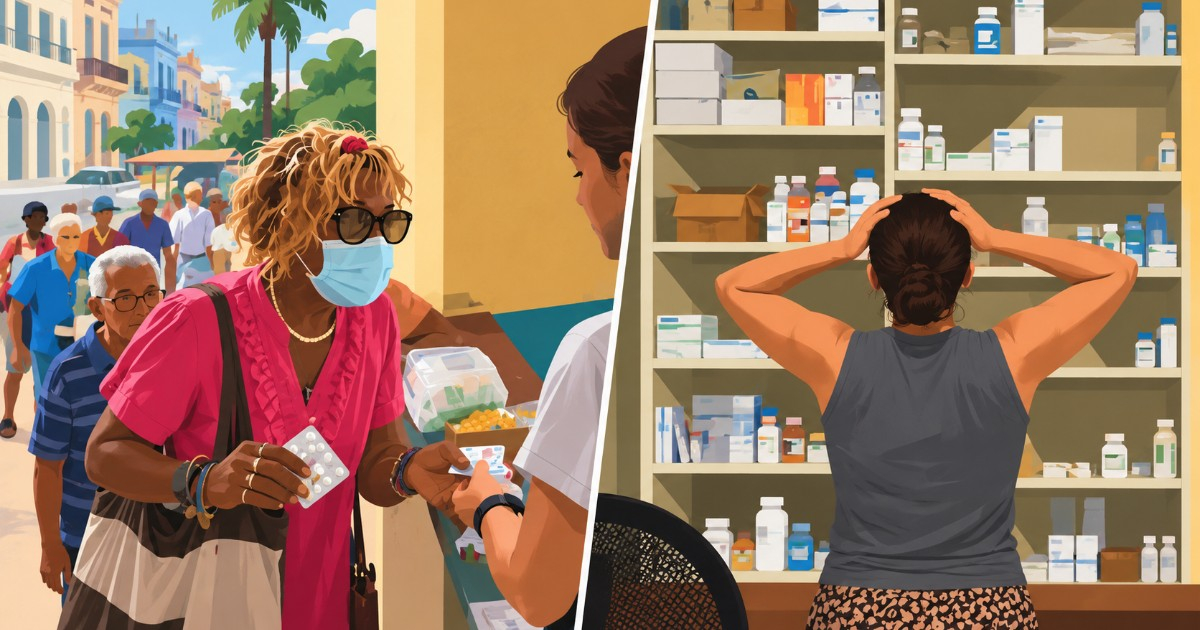 Community Networks Provide Free Medicines Amid Havana's Shortages