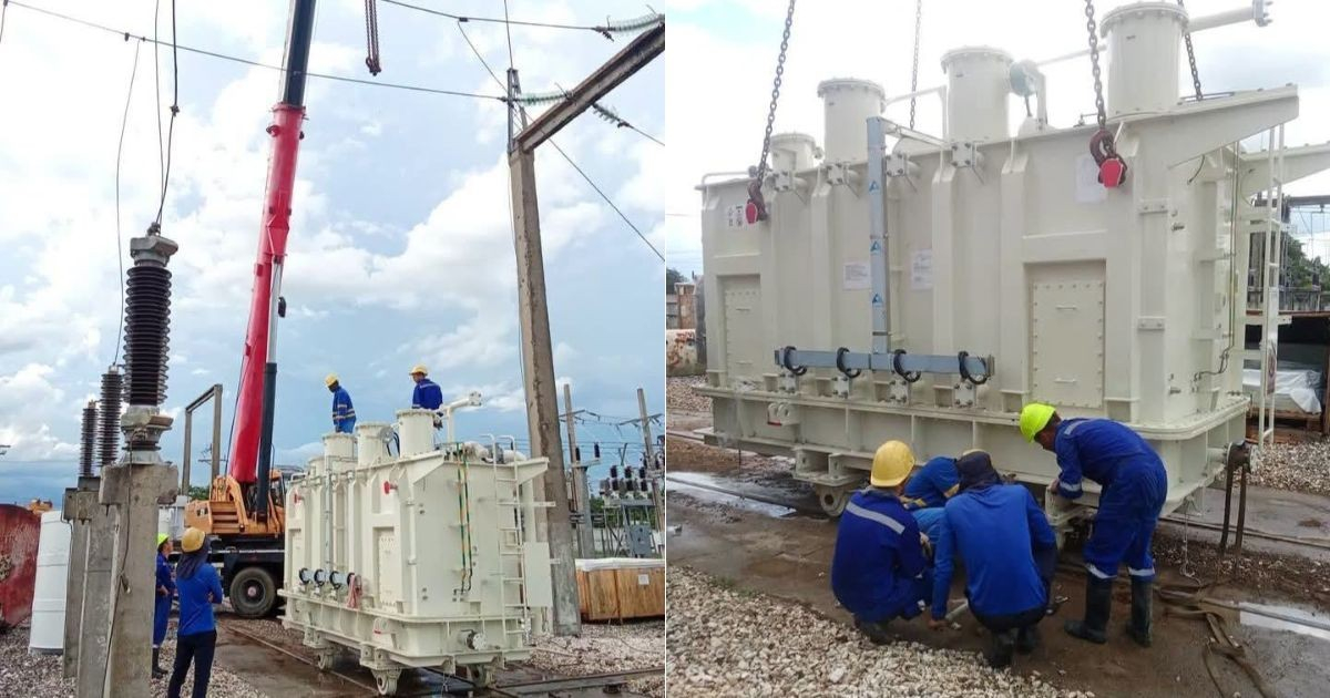 New Transformer Installation in Villa Clara Offers Brief Respite Amid Energy Crisis