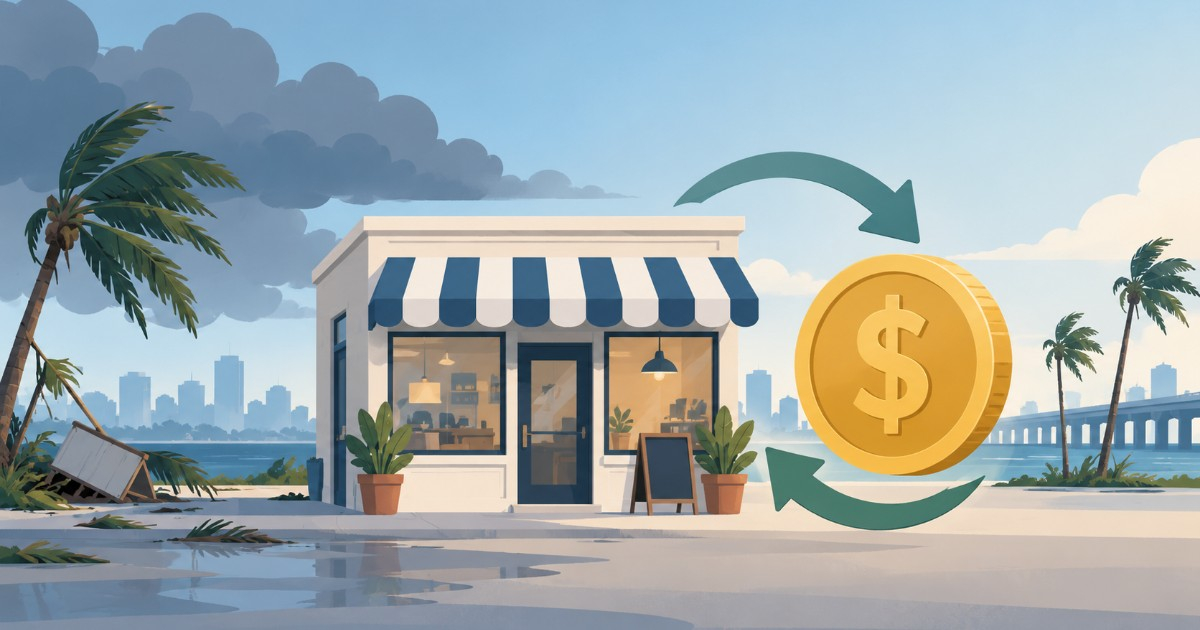 Interest-Free Loans Up to $100,000 Available for Florida Businesses Impacted by Hurricane Isaias