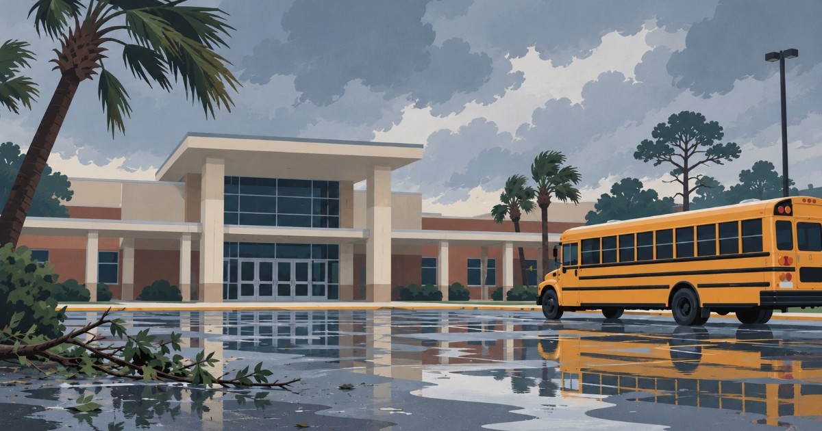 Okaloosa Schools in Florida Remain Closed Tuesday After Hurricane Isaias