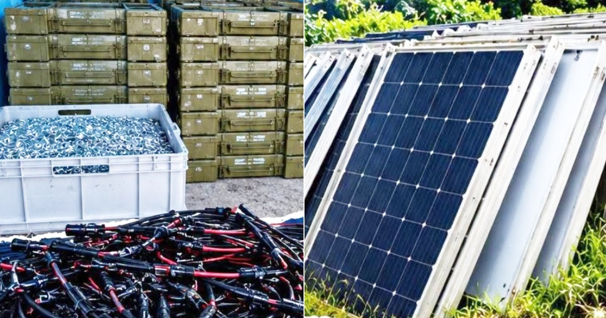 Nearly 50 Stolen Solar Panels Discovered in Guantánamo Home
