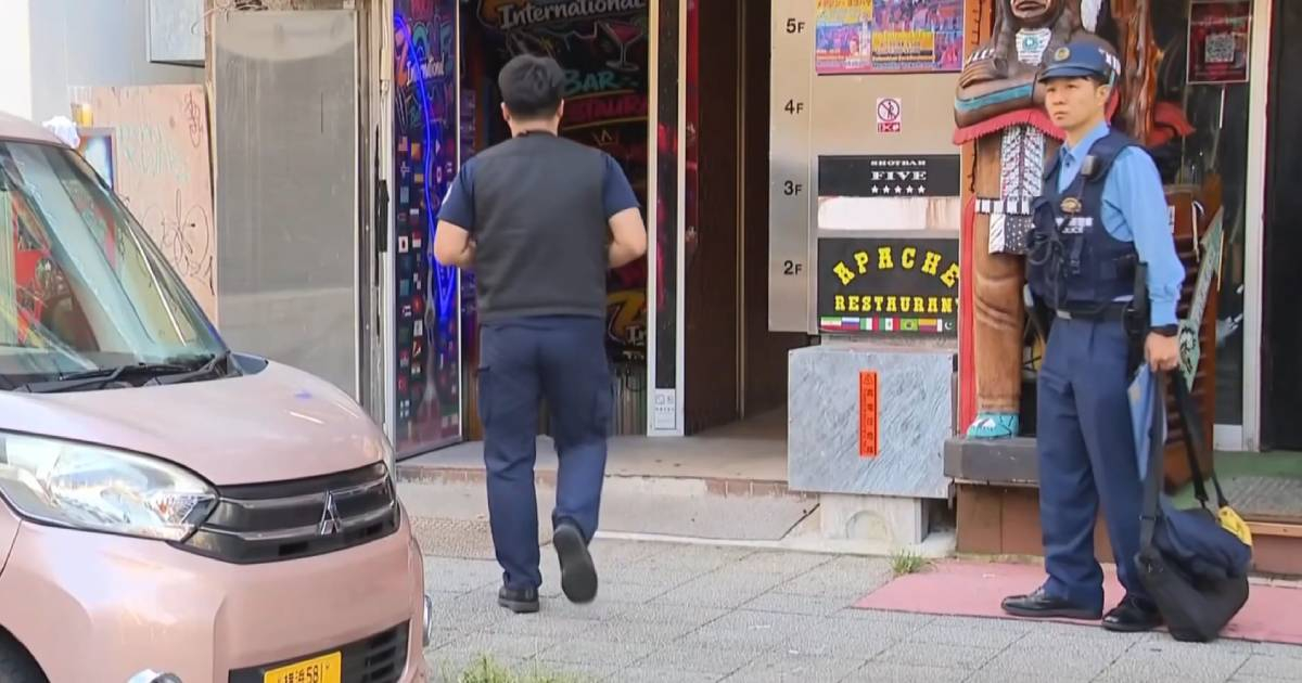 Escena del crimen © Captura de Video/X/Abema Morning