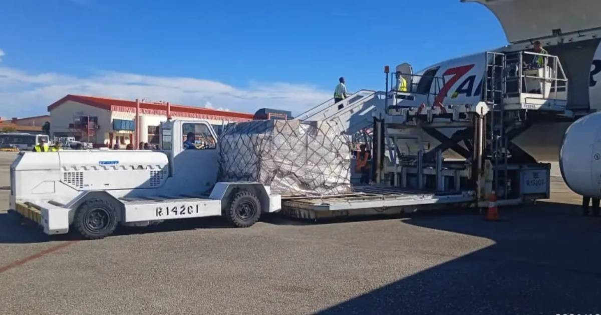 First U.S. Humanitarian Aid Shipment Arrives in Matanzas