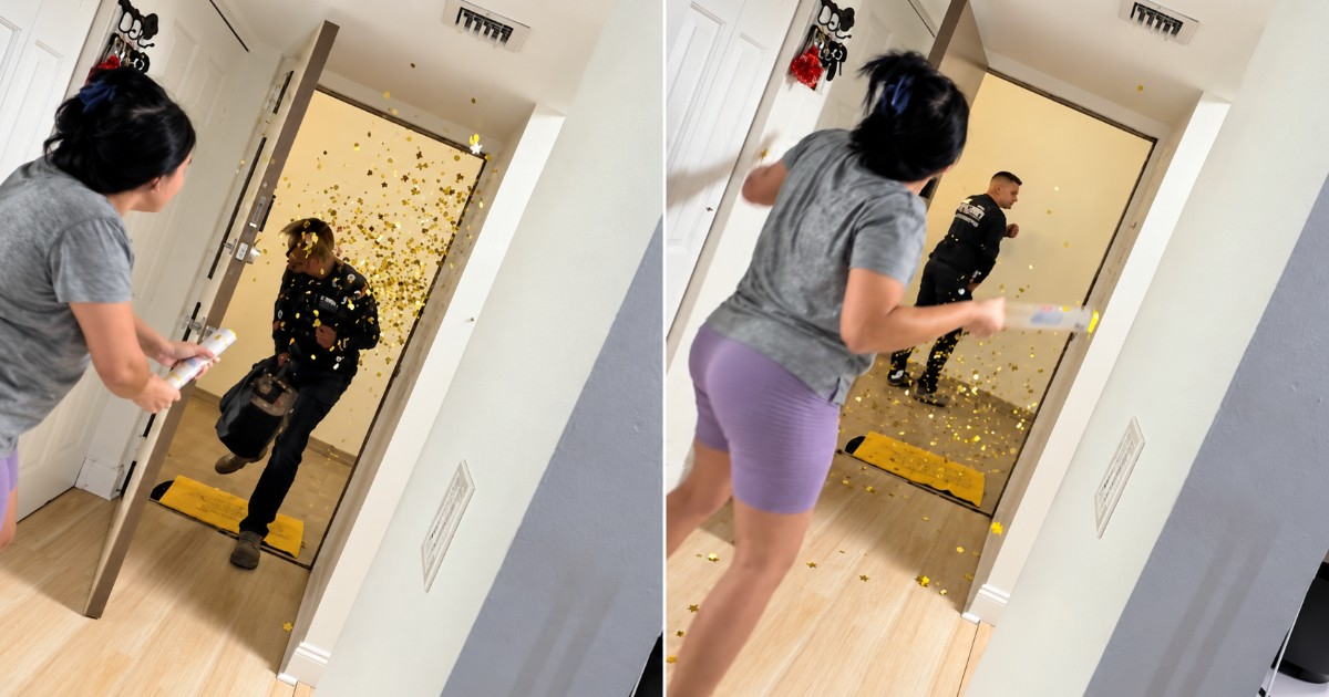 Birthday Surprise Turns Hilariously Wrong, Leaving Husband Shocked