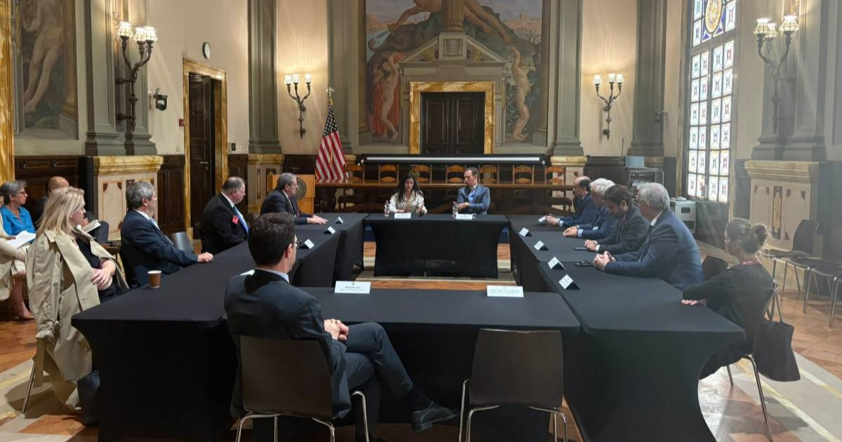 Rosa María Payá Welcomed by U.S. at Embassy to the Holy See, Reaffirms Support for Cuban Freedom