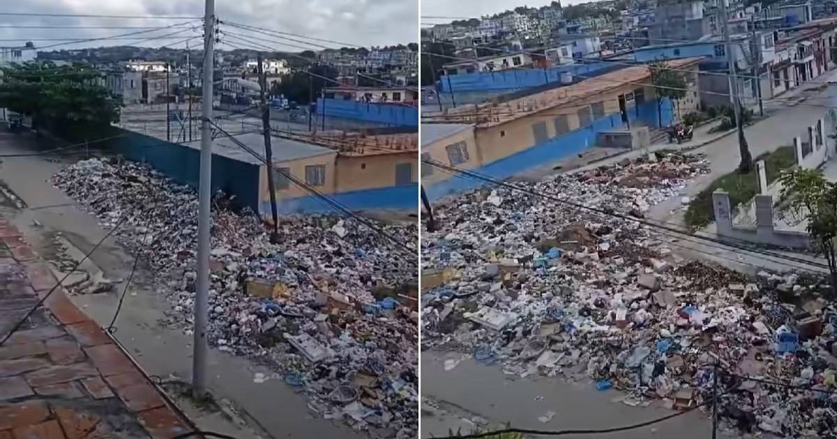 Giant Trash Pile Sparks Outrage in Luyanó: Over Four Months Uncollected