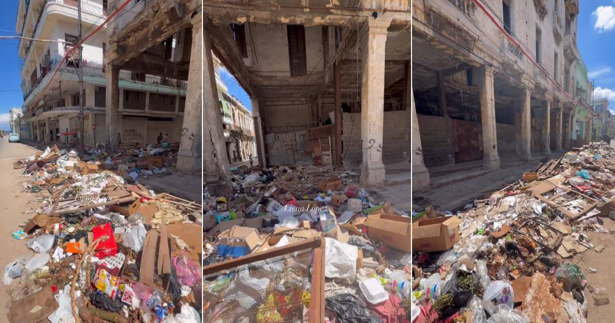A Mountain of Trash Highlights Decay of Havana's Streets