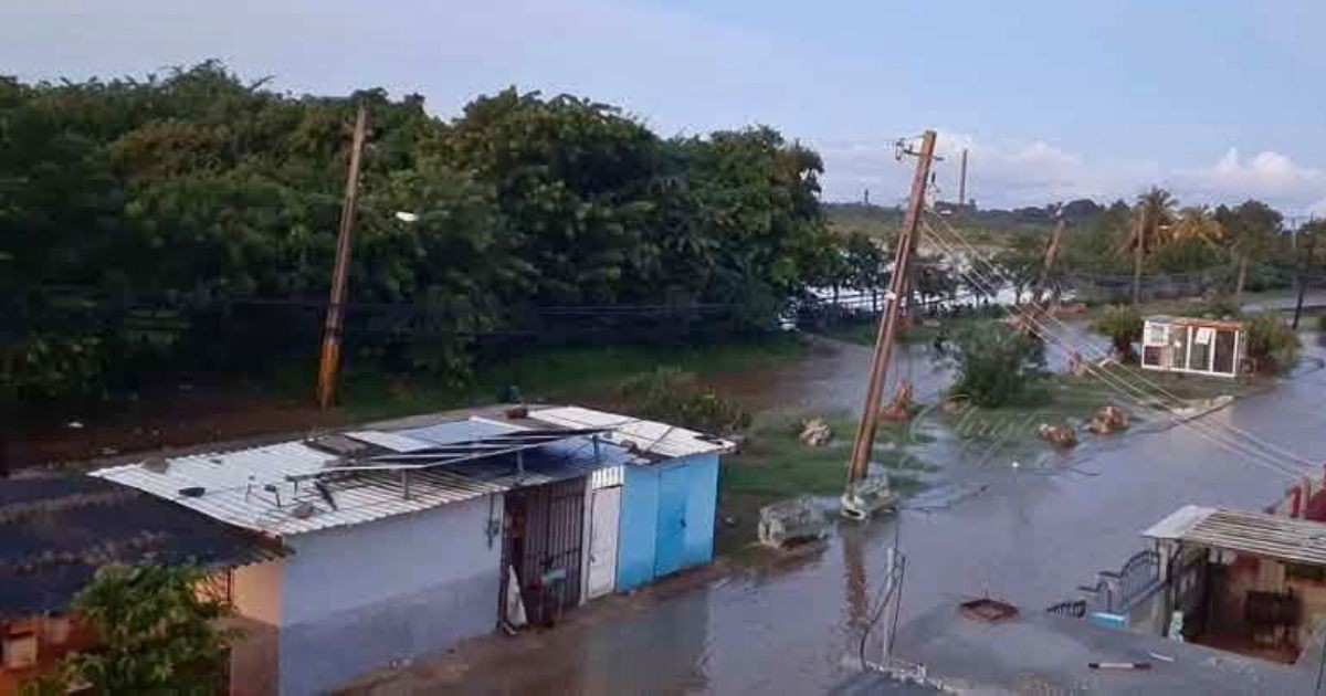 Flooding Strikes Guásimas in Cárdenas, Matanzas