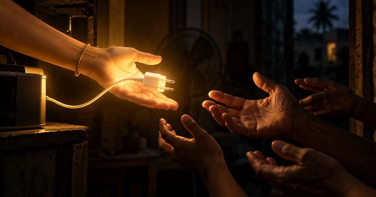 Generous Heart: Cuban Woman Offers Free Electricity to Neighbors During Matanzas Blackouts