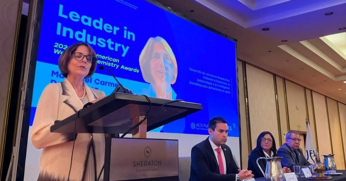 Cuban Scientist María del Carmen Domínguez Awarded 2026 Latin American Women in Chemistry Prize