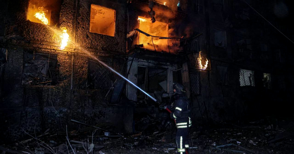 Russia Strikes Kiev in Response to Ukrainian Drone Attack on St. Petersburg